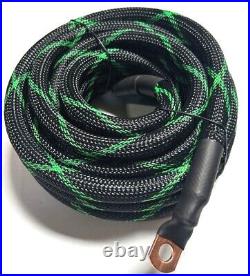 1/0 AWG Gauge Custom Snakeskin Battery Power Ground Wire Stranded OFC Copper LOT