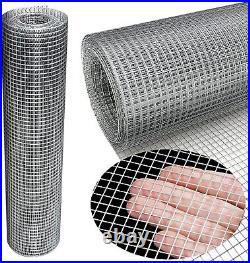 1/2inch Hardware Cloth Welded Wire Mesh Chicken Wire Poultry Fence 48in x 100ft