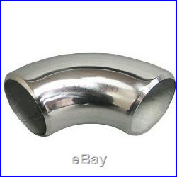 1.75 OD 304 Stainless Steel Elbow 90 Degree Pipe Polished 11 Gauge