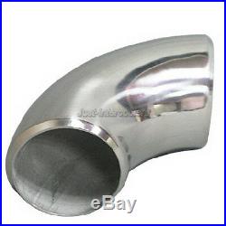 1.75 OD 304 Stainless Steel Elbow 90 Degree Pipe Polished 11 Gauge