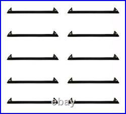 (10 Pack) Coil Rack/Chock, 33 Long, 10 Gauge Steel Steel Coils