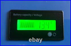 100ah lifepo4 12v battery 100amp BMS Dutchman Brand Lithium Ion LED Fuel Gauge