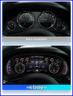 12.3 Digital Dash Instrument Cluster fr Jeep Wrangler JK, Speedometer Replacement