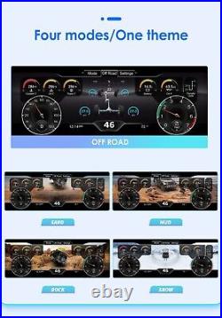 12.3 Digital Dash Instrument Cluster fr Jeep Wrangler JK, Speedometer Replacement