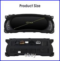 12.3 Digital Dash Instrument Cluster fr Jeep Wrangler JK, Speedometer Replacement