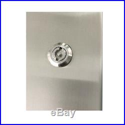 12 x 12 x 6 In 304 Stainless Steel Electrical Enclosure 16 Gauge IP65