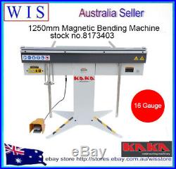 1250mm Magnetic Bending Machine 16-Gauge Mild Steel Capacity-8173403