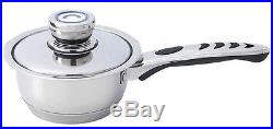 12pc 9-Ply Waterless Cookware Set Heavy Gauge Stainless Steel Pots and Pans