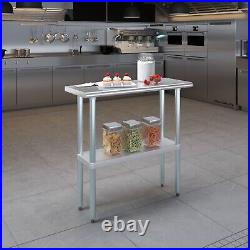 14 in. X 36 in. Stainless Steel Table