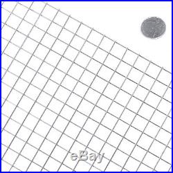 16 Gauge Stainless Steel Welded Wire Mesh Size 0.5 x 0.5 (3 ft. X 100 ft.)