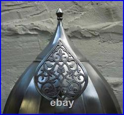 16 Gauge Steel Medieval Ottoman Islamic Helmet Historical With Chainmail