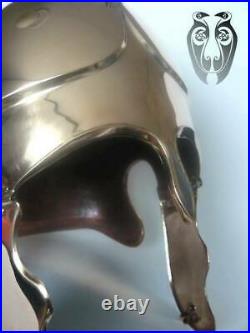 16 Gauge Steel Sca Larp Medieval Late Century Roman Helmet/ Fantasy Viking Helme