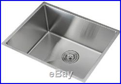16 gauge Single Bowl Hand Made Undermount Stainless Steel Kitchen Sink