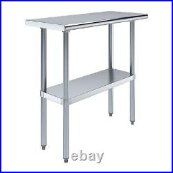 16 in. X 36 in. Stainless Steel Table