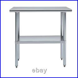 16 in. X 36 in. Stainless Steel Table