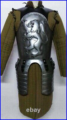 18 Gauge Steel Medieval Breastplate Knight Cuirass With Tasset