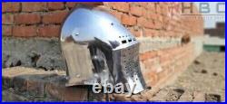 18 Gauge Steel Medieval Griffin Bascinet Helmet Cosplay Armor T13