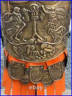 18 Gauge Steel Medieval Roman Reenactment Cuirass Knight Roman Breastplate