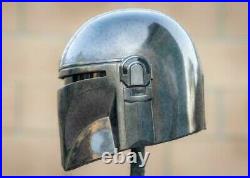 18 Gauge Steel Medieval Star Wars Boba Fatt Mandalorian Helmet