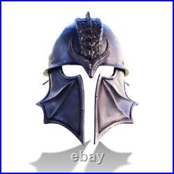 18 Gauge Steel Medieval Warrior Knight Helmet Wearable Helmet Best gift item