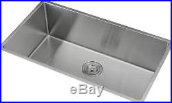 18 Gauge Undermount Stainless Steel Kitchen Sink Grid Strainer Collander 28 inch