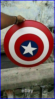 18 Inch Captain America Shield Endgame Avengers Metal Iran Steel 18 Gage