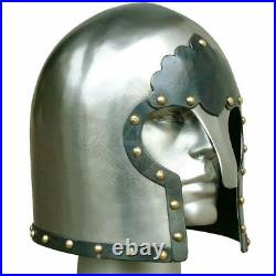 18 gauge Steel Medieval Special Helmet after Italian barbute Helmet Barbuta new