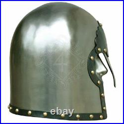 18 gauge Steel Medieval Special Helmet after Italian barbute Helmet Barbuta new