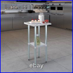 18 in. X 18 in. Stainless Steel Table