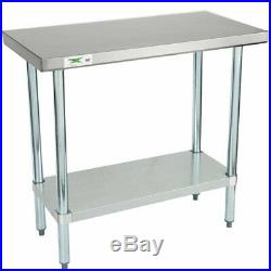 18 x 36 Stainless Steel Work Prep Shelf Table Commercial Restaurant 18 Gauge 5