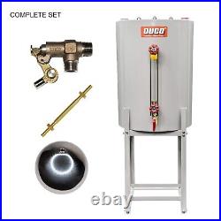 18x42 Stainless Steel (46 Gallon) Boiler Condensate Return Tank Complete Set