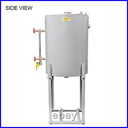 18x42 Stainless Steel (46 Gallon) Boiler Condensate Return Tank Complete Set