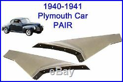 1940 1941 Plymouth Steel Running Board Set 40,41 Made in USA 16 Gauge