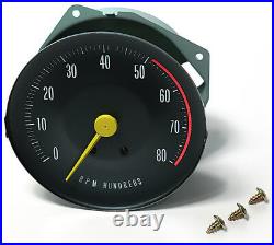 1966 1967 66 67 GTO Dash Tach Tachometer RPM With Rally Gauges Brand New