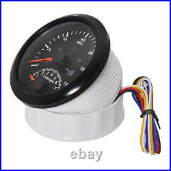 2 Gauge Set 85mm GPS Speedometer 0-120MPH & Fuel Water Temp Oil Press Volt US