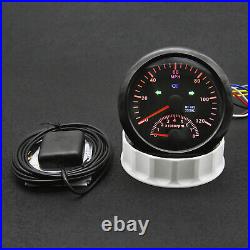 2 Gauge Set 85mm GPS Speedometer 0-120MPH & Fuel Water Temp Oil Press Volt US