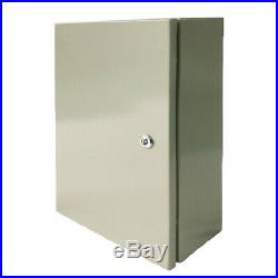 20 x 16 x 8 In 16 Gauge IP65 Carbon Steel Electrical Enclosure Cabinet