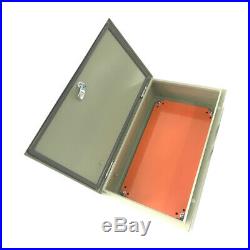 20 x 16 x 8 In 16 Gauge IP65 Carbon Steel Electrical Enclosure Cabinet