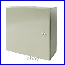 20 x 20 x 10In Carbon Steel Electrical Enclosure Cabinet 16 Gauge IP65