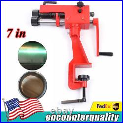 22-Gauge Steel Bender with 6 Dies Sheet Metal Bead Roller Machine NEW