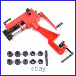 22-Gauge Steel Bender with 6 Dies Sheet Metal Bead Roller Machine NEW