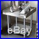 24 x 24 Stainless Steel Table Commercial Heavy Equipment Mixer Stand 16 Gauge