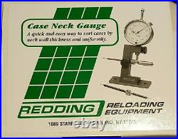 26400 Redding Case Neck Gauge Brand New Free Shipping