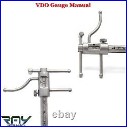 2Pcs New Premium Grade Gauge High-quality Stainless Steel Dental VDO Gauge Ruler