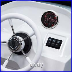 3 Gauge Set 85mm GPS Speedometer 0-120MPH Tachometer Fuel Level Gauge for Boat