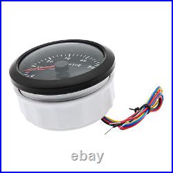 3 Gauge Set 85mm GPS Speedometer 0-80MPH withTacho & 52mm Fuel Temp Oil Voltmeter