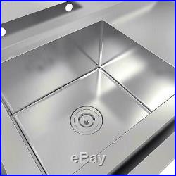 30 Commercial 18 Gauge Stainless Steel Utility Sink Laundry Room Tub Slop Sink