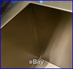30 Single Bowl Heavy 16 Gauge Stainless Steel Deep Undermount Kitchen Sink Set