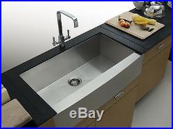 30 inch 16 Gauge Apron Farmhouse Stainless Steel Kitchen Sink Strainer Grid