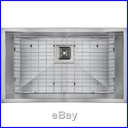 30 x 18 x 9 Undermount 18 Gauge Single Bowl Stainless Steel Kitchen Sink